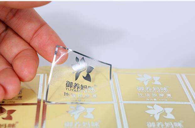 透明不干胶标签印刷 透明不干胶标签印刷